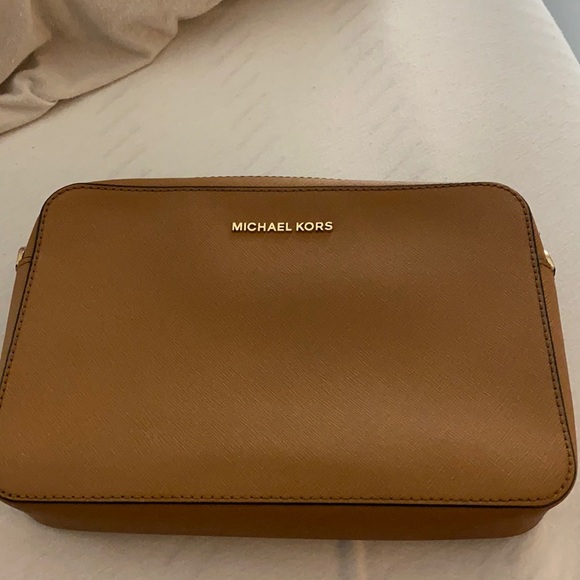 Michael Kors Handbags - Brown Michael Korea crossbody